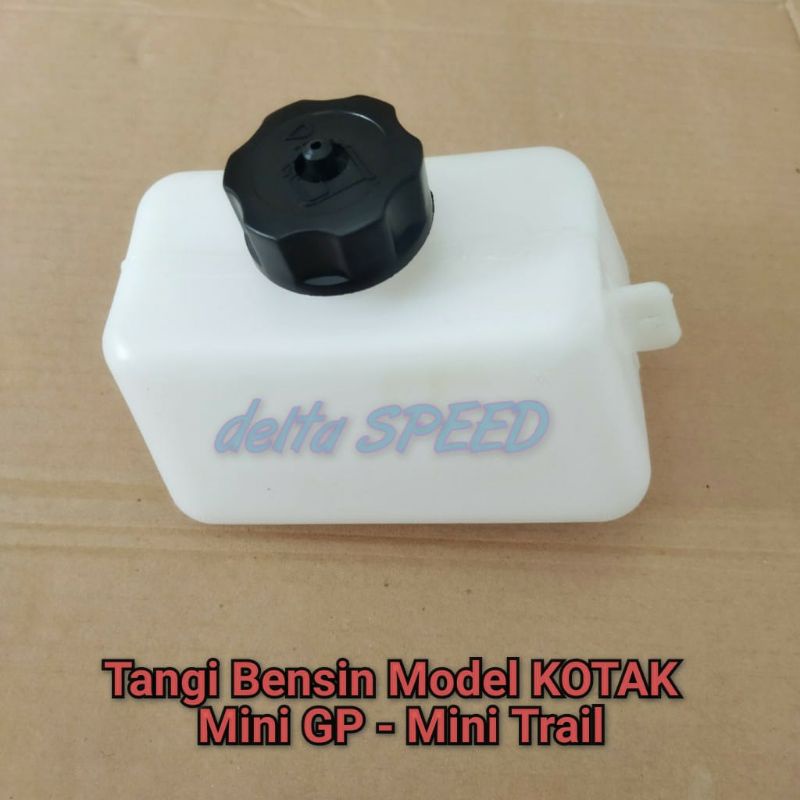Tangki Bensin Kotak Motor Mini 50cc - Mini GP - Trail - Fuel Tank