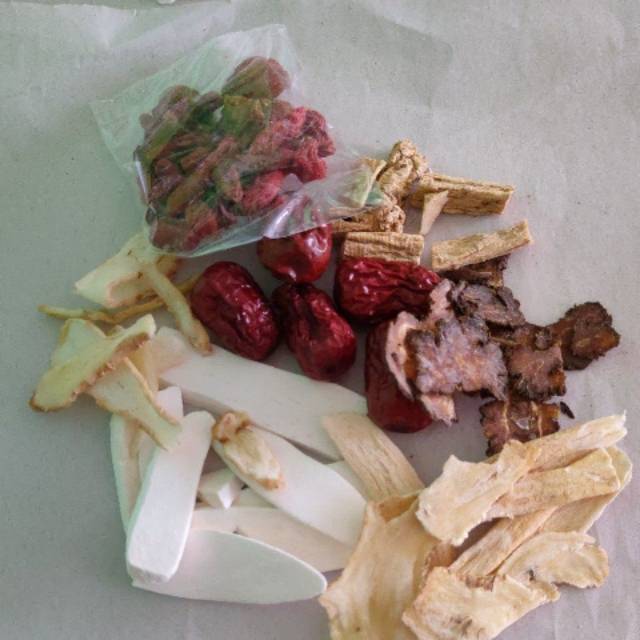 

Ramuan masak soup obat ayam