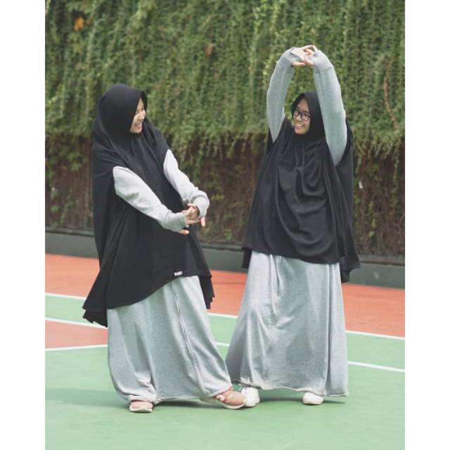 KHIMAR SIERA - GAMIS SIERA Baju Olahraga Syari Hijab Alila