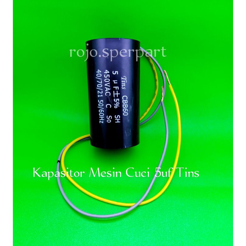 KAPASITOR BULAT 5UF (SINGLE)