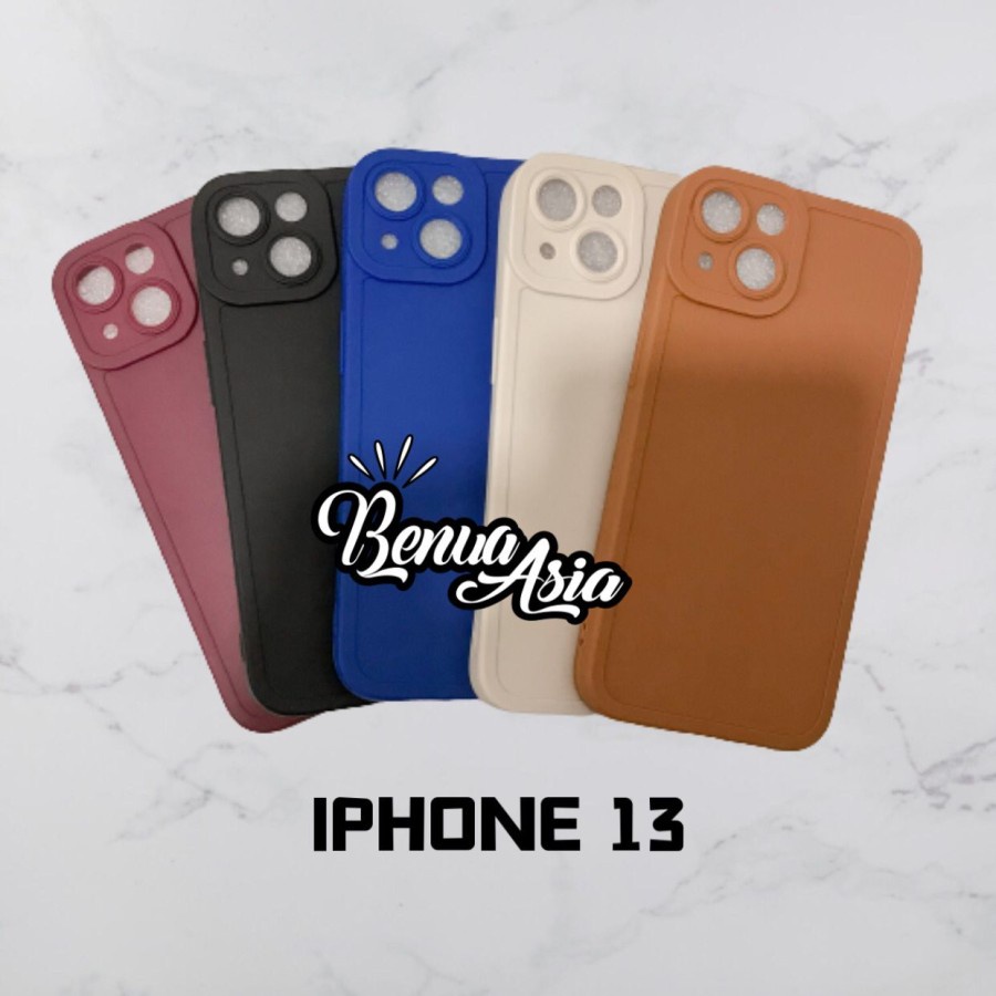 SOFTCASE PRO CAMERA IPHONE 13 MACARON - FA