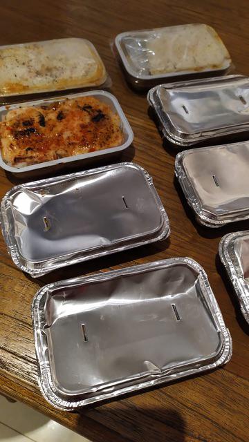 Aluminium Foil Cup Kotak P-380 Dan Tutup