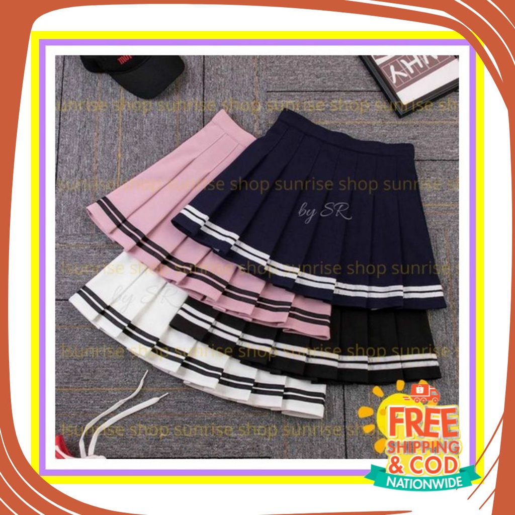 Bawahan remaja Anak Sekolah Kuliah Dewasa Street /  Rok Wanita Style Korean Rok Mini Mini Skirt Impo