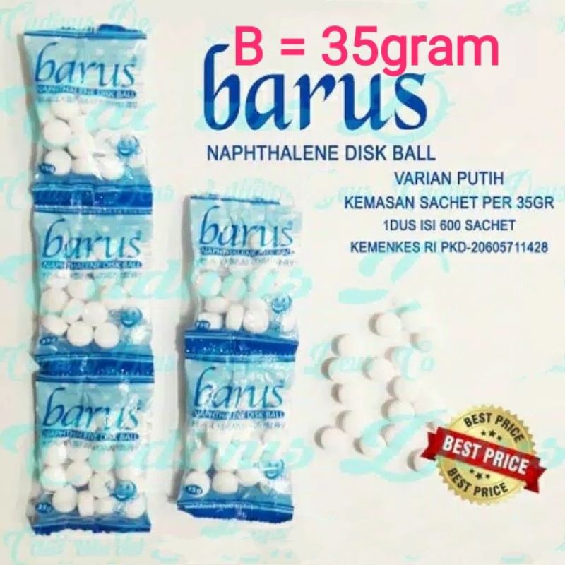 Kapur Barus Putih / Kamper Putih / Kapur Barus Pengusir Serangga Import