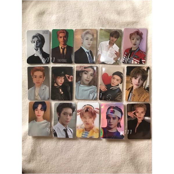PHOTOCARD TAEYONG NCT OFFICIAL