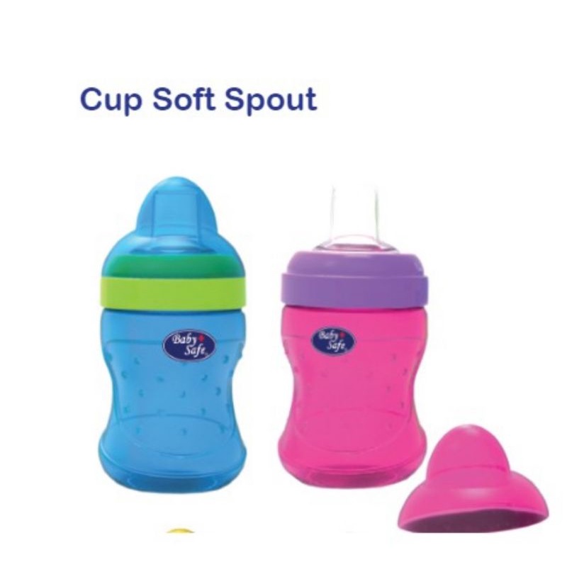 BABY SAFE AP015 CUP SOFT SPOUT / botol training anak