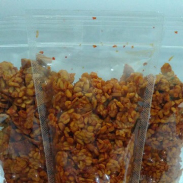 

Kering Tempe Pedas Manis 100 Gram