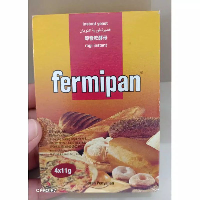 Fermipan Ragi Instan 1Box (4x11gr)