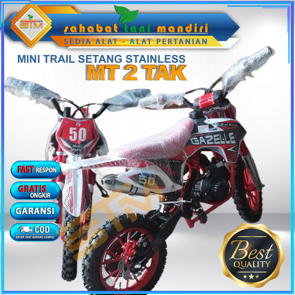 Mini Trail MT 2Tak Setang Stainless
