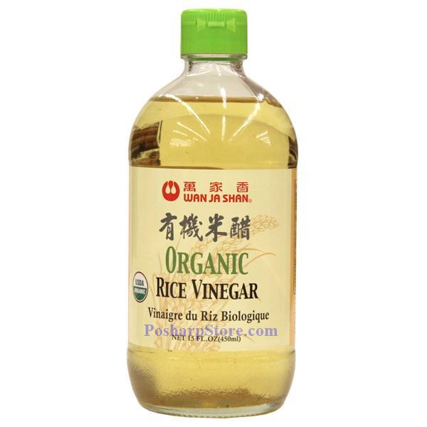 

Wan Ja Shan ORGANIC Rice Vinegar Cuka Beras Makanan Bumbu Jepang Sushi Vinegar New York USA Food Yum