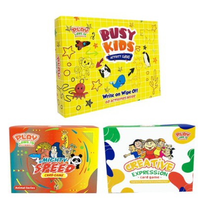 Mainan Anak Bundle Set Playlabs Creative Expression Mighty Speed Busy Kids - ALEXAGROSIR