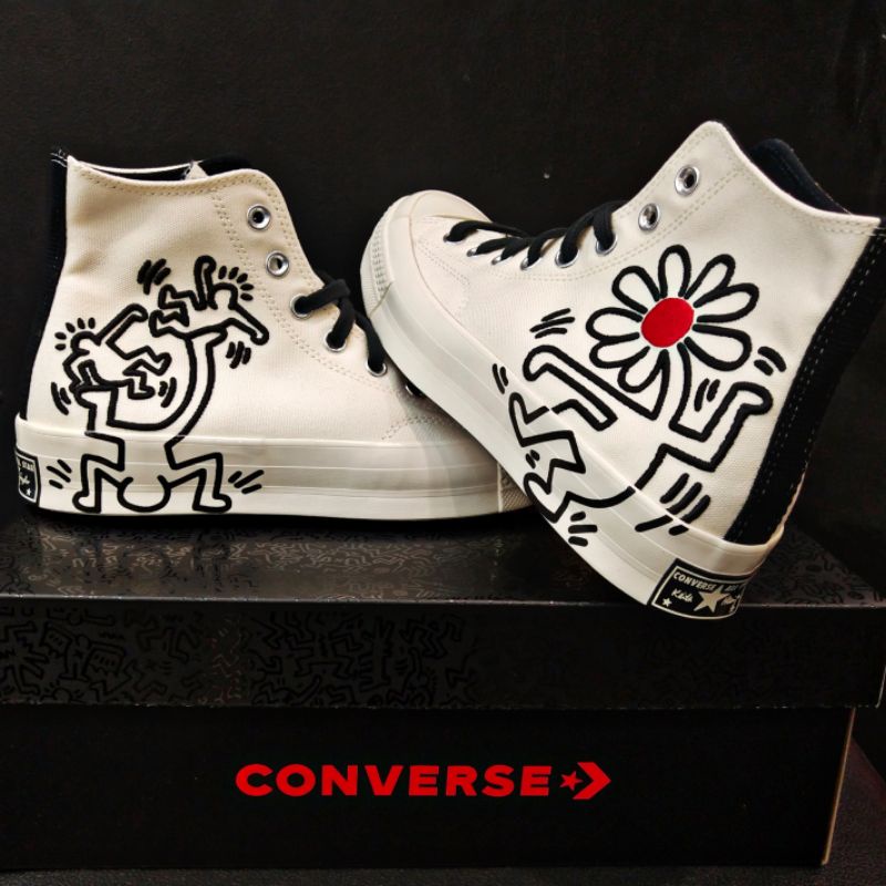 CONVERSE 70S HIGH WHITE x KEITH HARING "UNISEX"