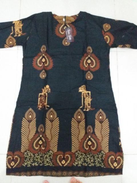 Baju Tunik Batik Motif Wayang