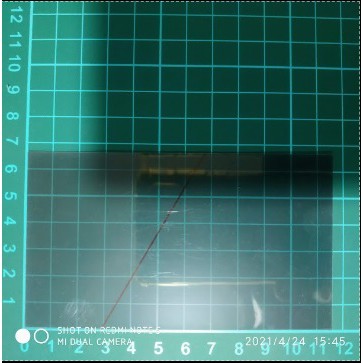 Polarizer LCD 4.7 inch Polarized Polaris Polaroid Negative Display LCD