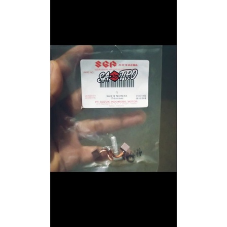 brush set areng arang dinamo stater suzuki spin skywave hayate skydrive arashi shogun 125