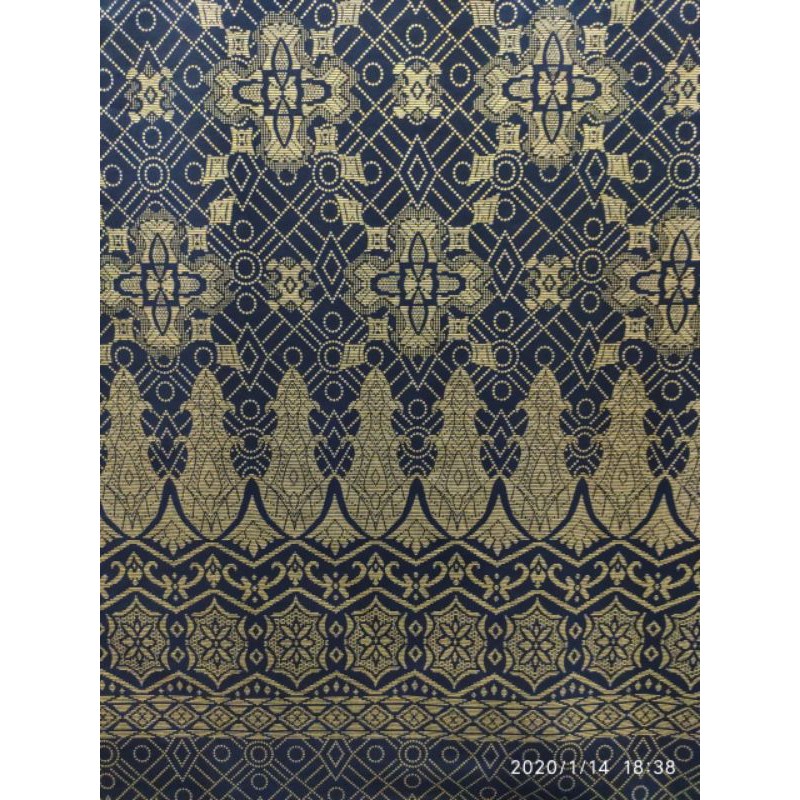 Kain Batik Katun Motif Songket Palembang