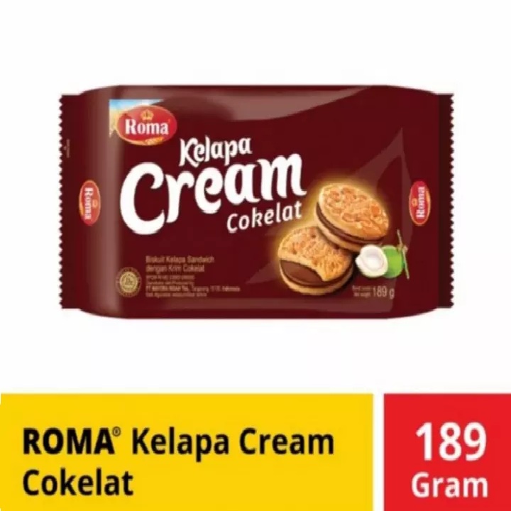 

ROMA Kelapa Cream Coklat 189 gr #CNS