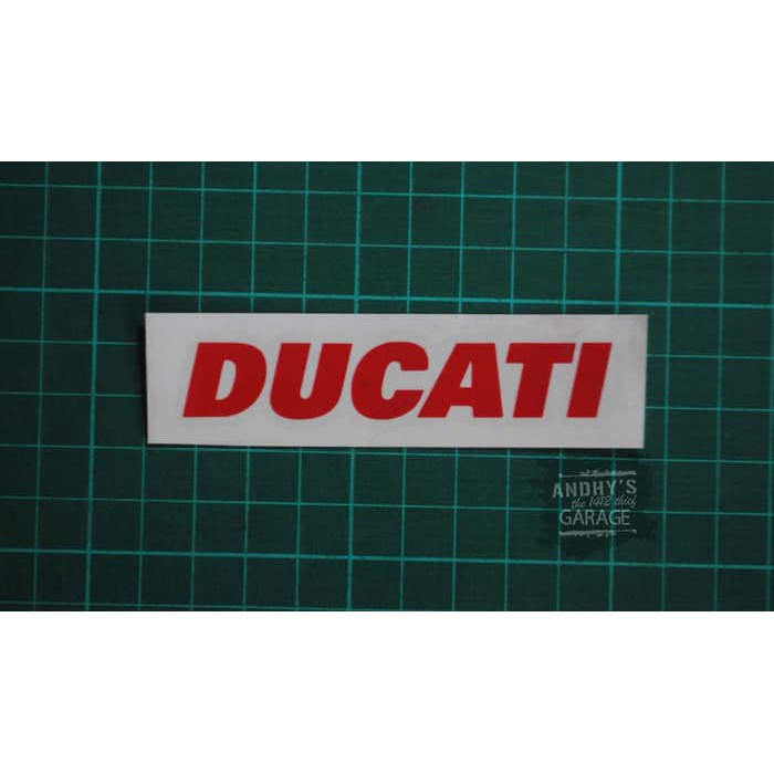 

Sticker / Stiker Ducati