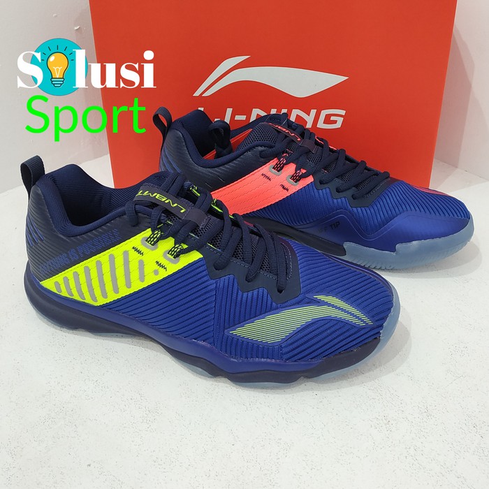 Lining Ranger 4.0 TD Blue Jonatan Christie JOJO Sepatu Badminton
