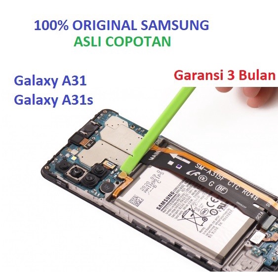 Baterai Battery SAMSUNG A31 A31s A32 4G Original Asli Copotan EB-BA315