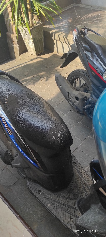 Motif Seno Biru Baju Batik Couple Keluarga Seragam Gamis Blouse Anak Putri Hem Kemeja Tunik Dress