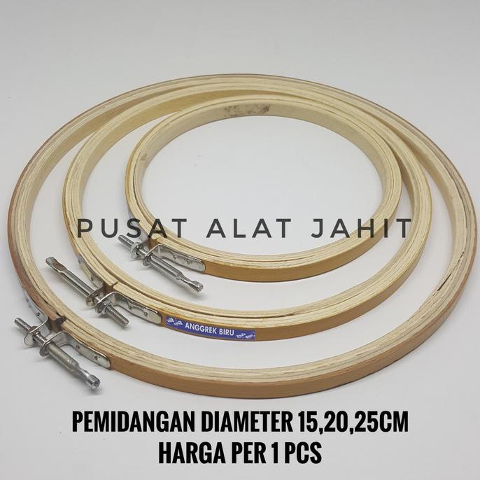 PEMIDANGAN KAYU RING SULAM HOOP KAYU RAM KAYU EMBROIDERY HOOP MIDANGAN