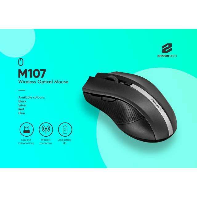 Mouse NipponTech M107 - M107 Bluetooth Wireless Optical Mouse BLUETOOTH