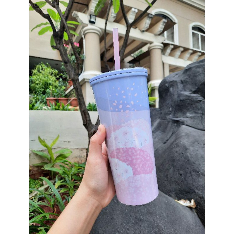 Starbucks Tumbler Spring Glow With Straw