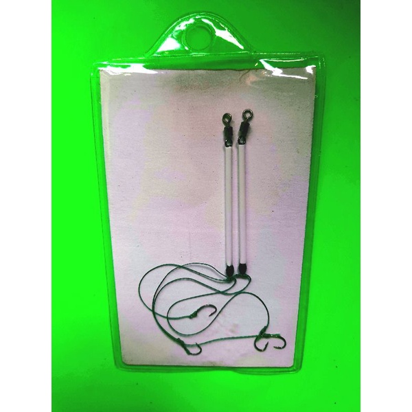 Rakitan pancing lumut (isi 2 rakitan)