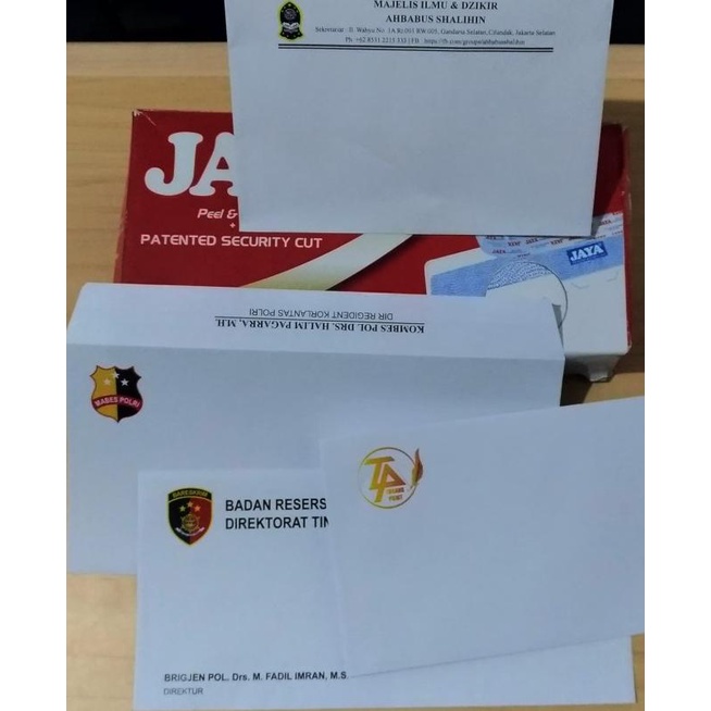 

Amplop Jaya Standar Cetak Full Color