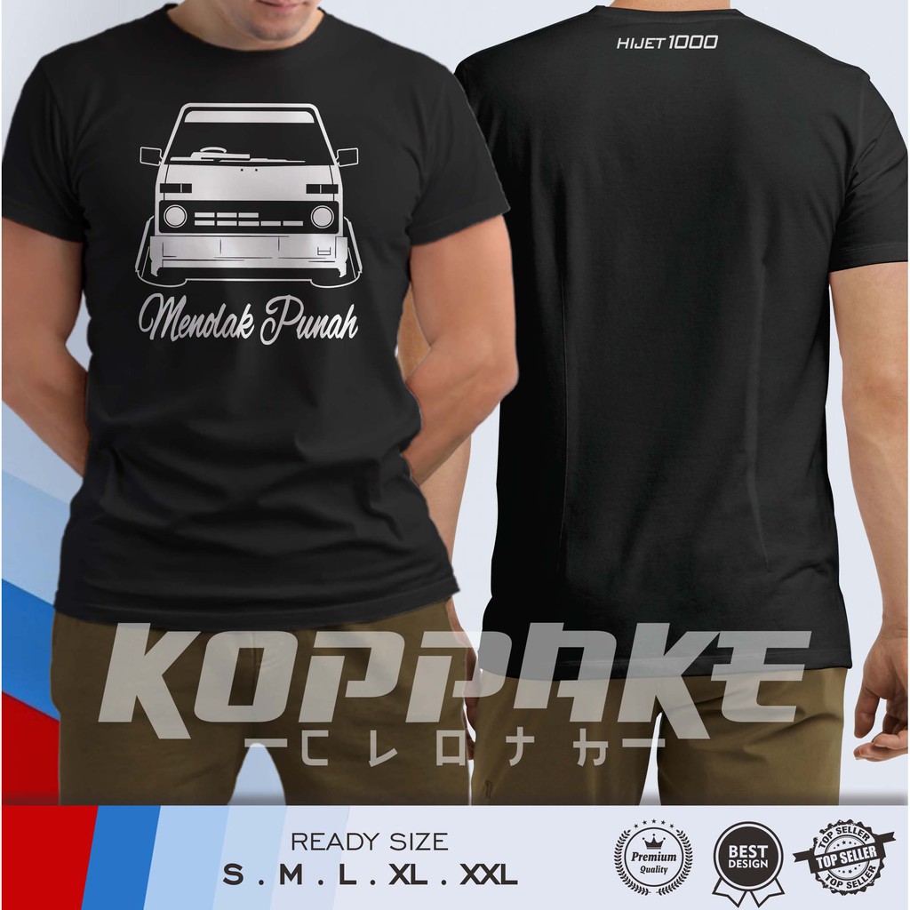 Kaos Mobil Hijet 1000 Menolak Punah Baju Otomotif