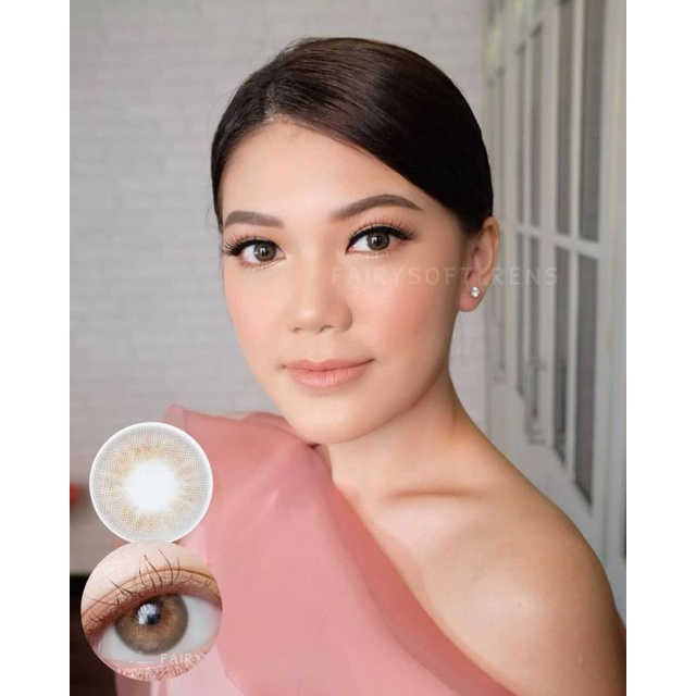 Softlens for flawless look - Kitty Mini Cemore Brown / KONTAK LENSA