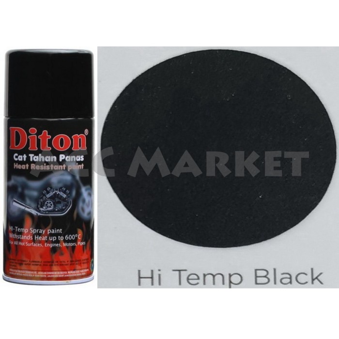 Pilox Diton 150cc Pilok Pylox High Temp Anti Panas Hitam Black