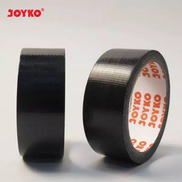 

Cloth Tape / Lakban Kain Warna Hitam Joyko 36mm x 12meter Orange Core