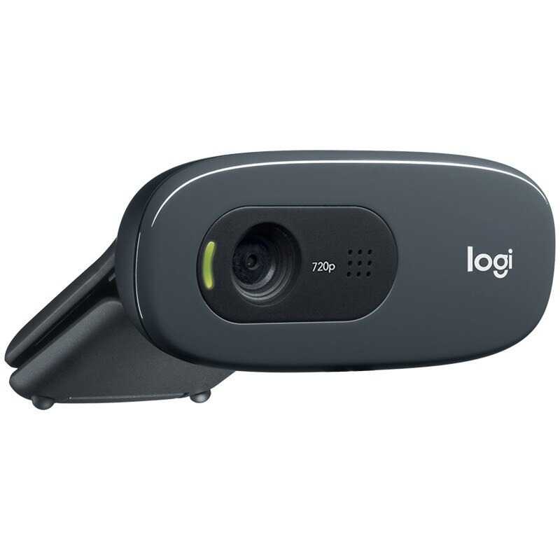 IDN TECH - Logitech Mini Webcam HD 720P with Microphone - C270