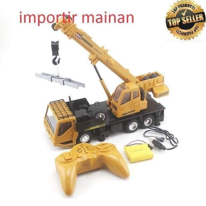 rc truck crane 8CH AOHAI 3822 rc alat berat mainan anak excavator