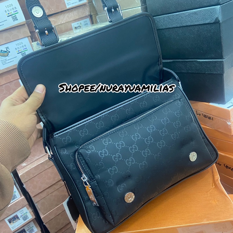 tas selempang pria gucci mirror quality tas kantor pria gucci tas slempang pria branded import