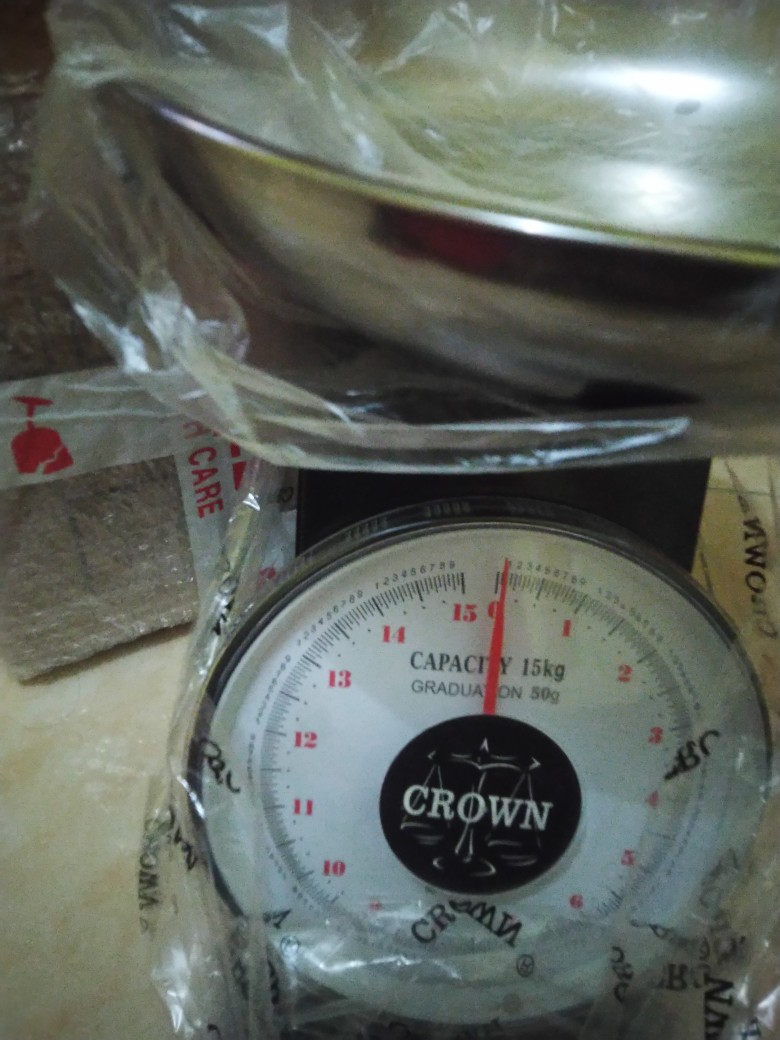 Timbangan Duduk/timbangan Manual/timbangan Buah Crown 15 Kg