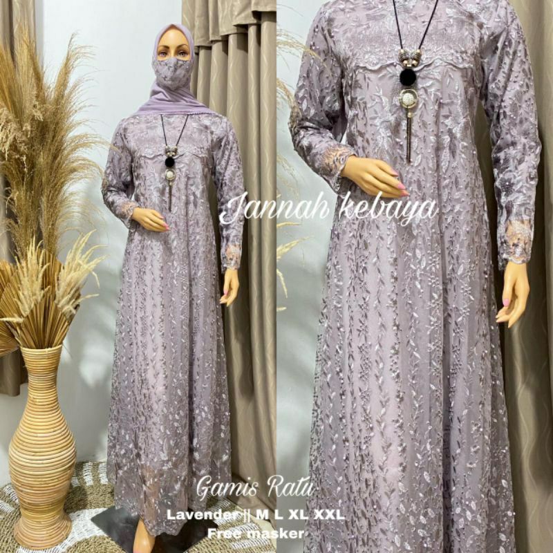 GAMIS RATU/GAMIS RATU TERLARIS/GAMIS RATU TERBARU/GAMIS MODERN