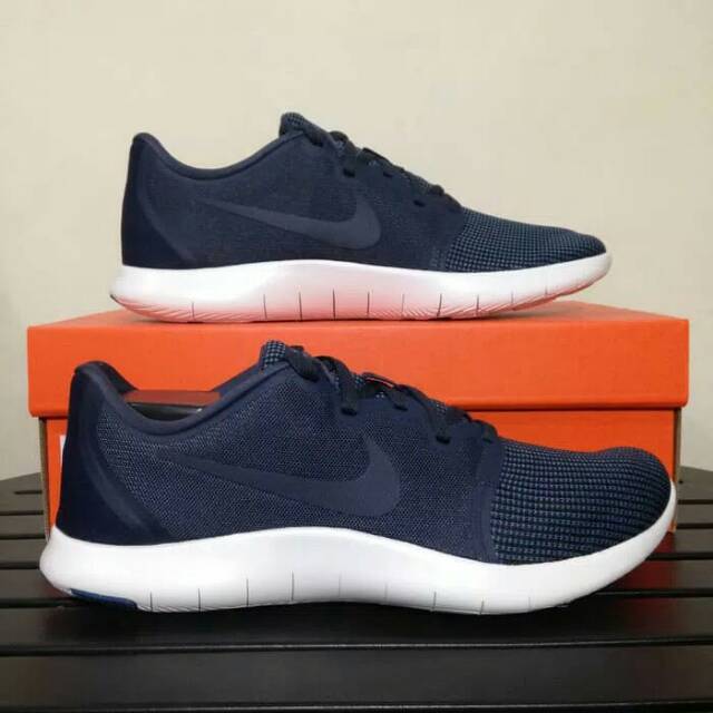 * TERLARIS * Sepatu Running/Lari Nike Flex Contact 2 Thundher Blue AA7398-400 Ori