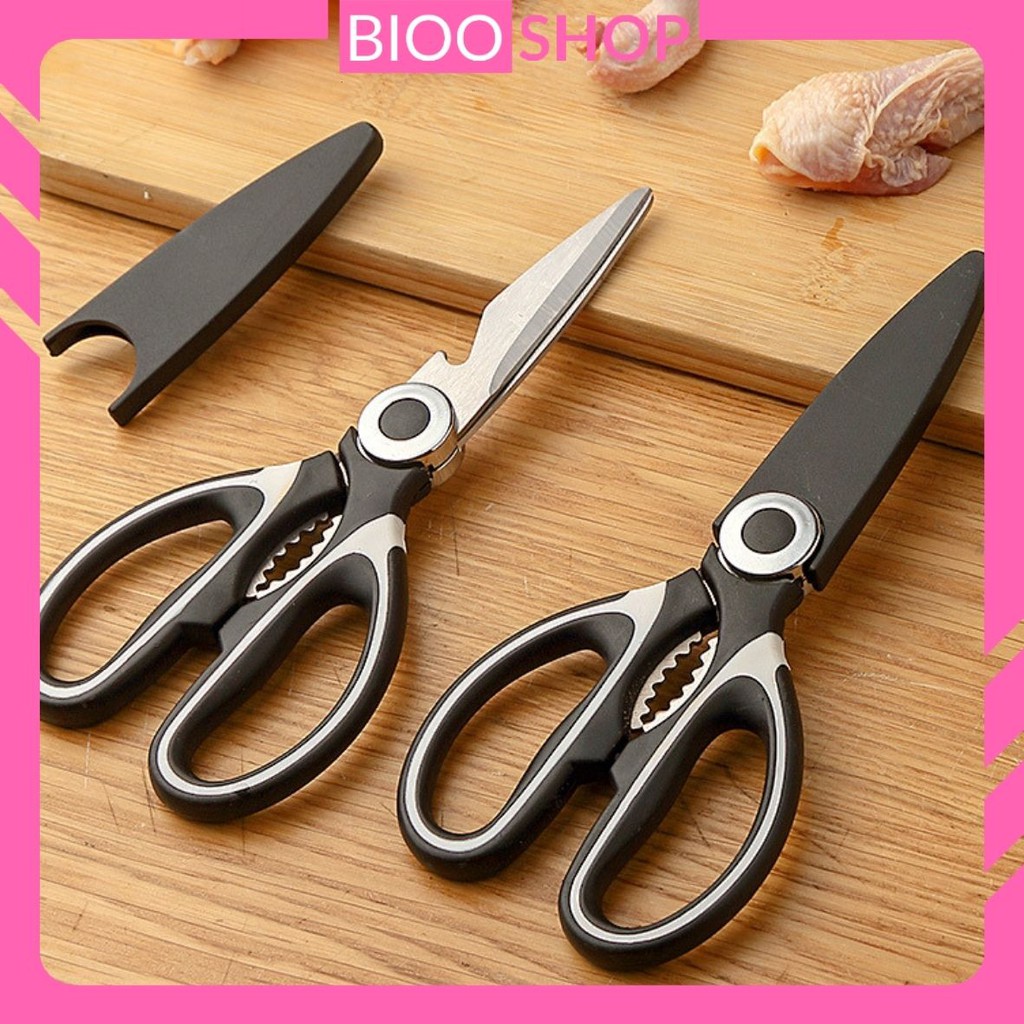 

Gunting Dapur Serbaguna Gunting Ikan Ayam Daging Stainless Steel | Biooshop