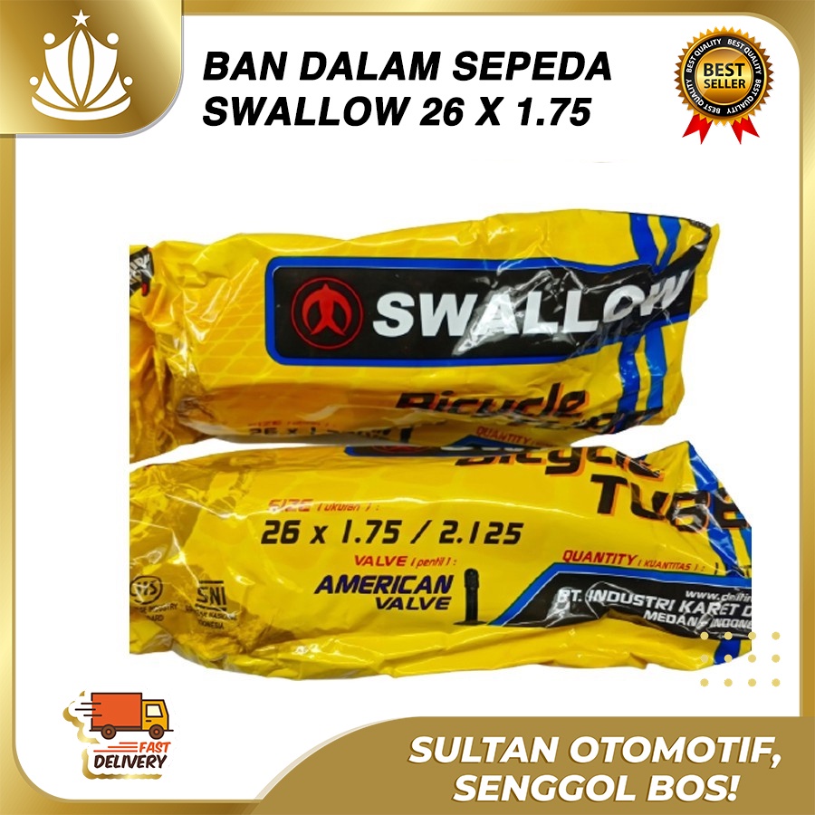 Swallow Ban Dalam Sepeda 26 x 1.75  2125 AV MTB