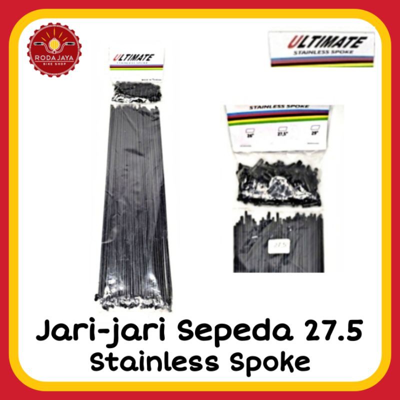 ULTIMATE Stainless Spoke Jari-jari Sepeda 27.5