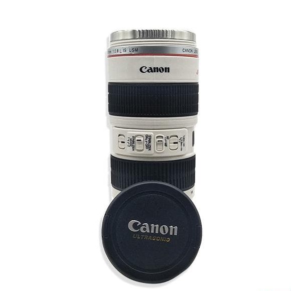 B288 Gelas Mug Kamera Lens Cup / Termos Unik Bentuk Lensa Kamera Canon 70-200mm 500ml