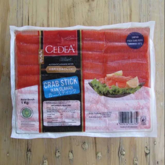 

Cedea Crab Stik 1kg dan 250gr