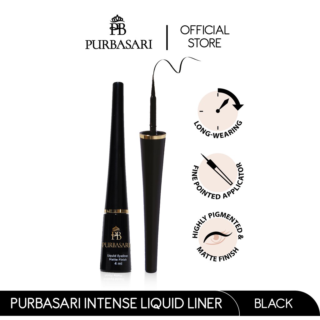 Purbasari Liquid Eyeliner 4ml