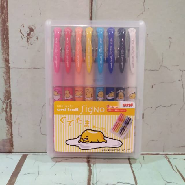 Uniball signo 8 colours