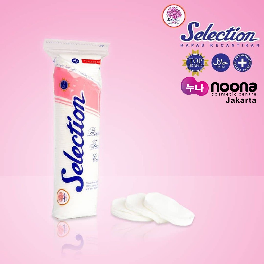SELECTION ROUND FACIAL COTTON (KAPAS BUNDAR) 80PCS