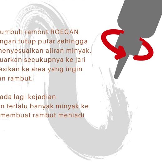 ROEGAN Minyak Kemiri - Penumbuh Rambut Penghitam Uban Alami ♣