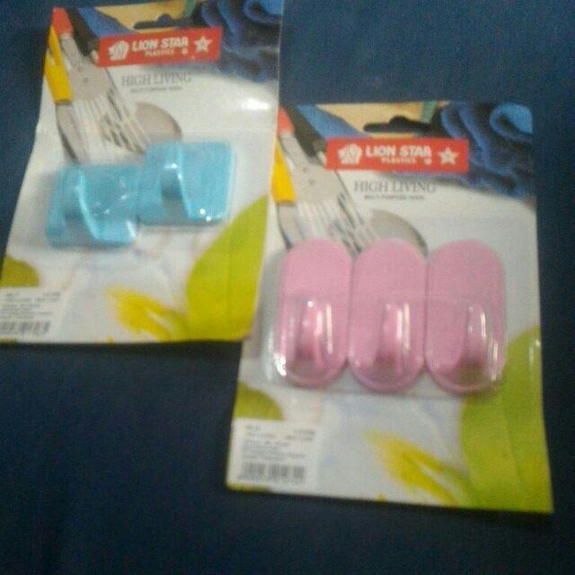 Hook Multifungsi Hk7 L Size Isi 2 - Gantungan Baju Organizer - Gantungan Baju Tempel